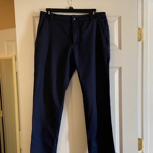 LULULEMON Mens Commission Pant, Navy - Picture 1 of 6